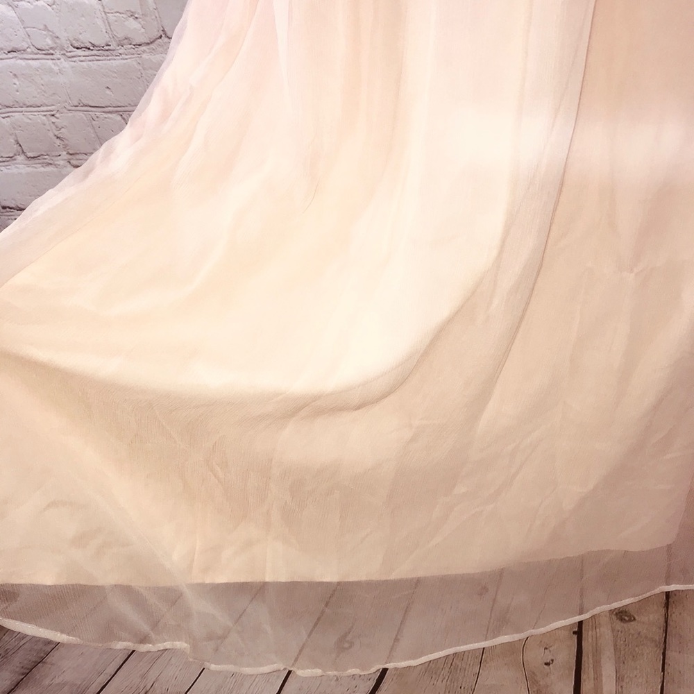New with tags $310 Amsale chiffon dress gown 6 NEW - Picture 5 of 8